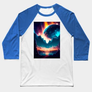 Cosmic Chaos Baseball T-Shirt